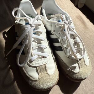 Sambas Adidas White and Black Classic Sneakers